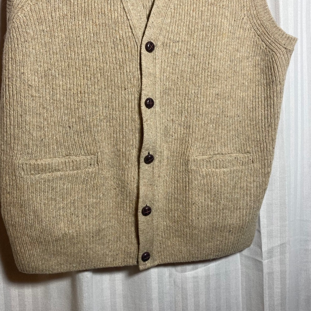 Pendleton Button Front Cardigan Shetland Virgin W… - image 4